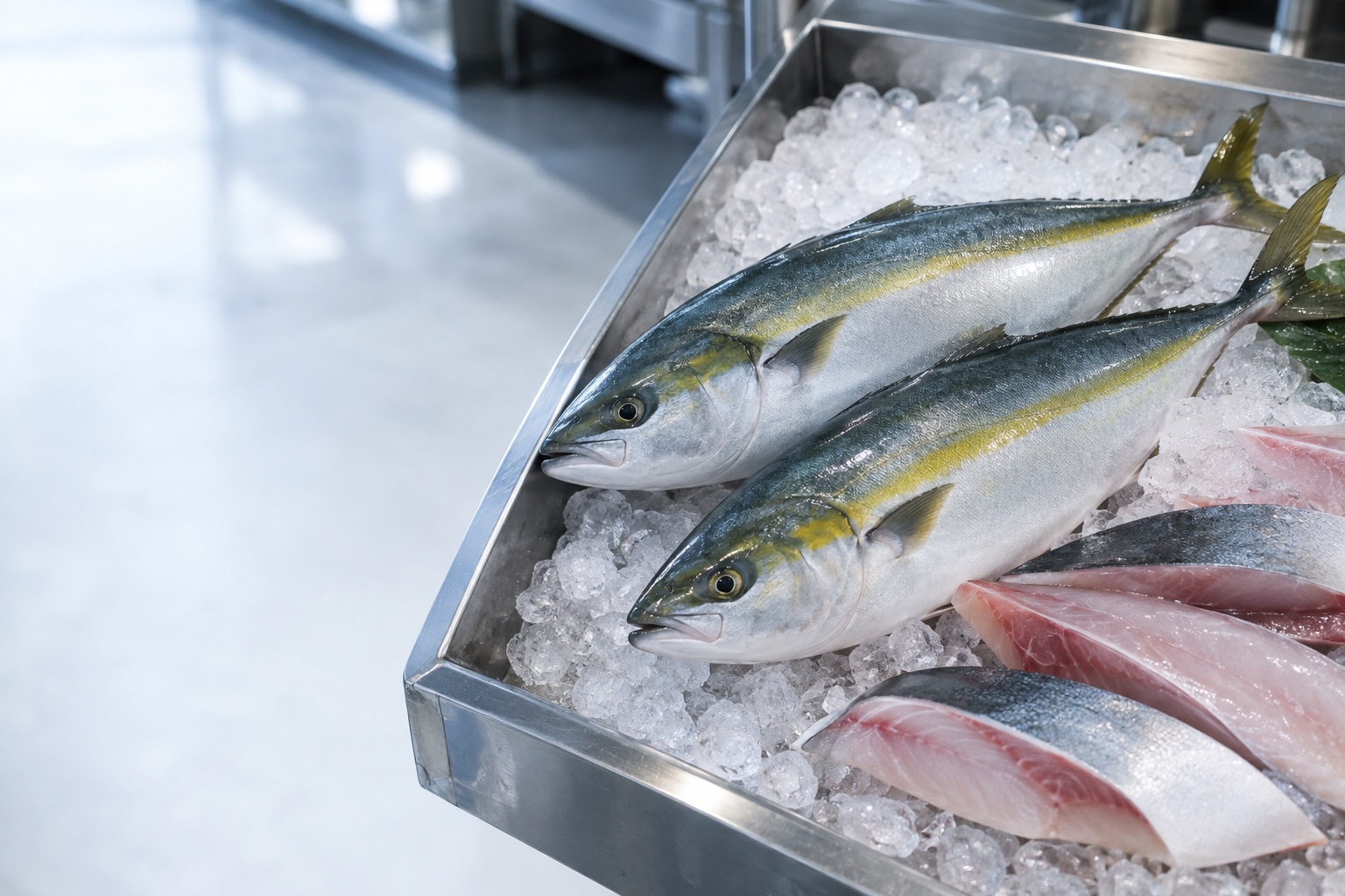水産加工食品の原料となる鮮魚のイメージ