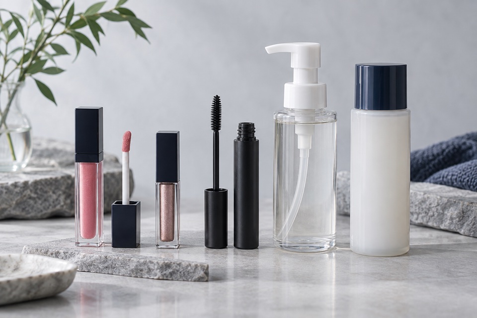 Makeup and skincare products