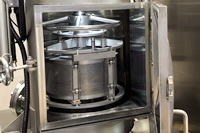 Vacuum fryer — pilot model